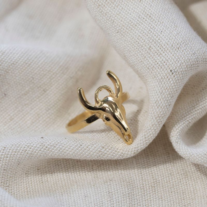 Toro Gold Plated Ring