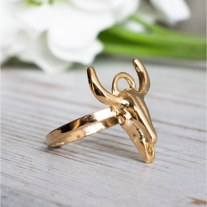 Toro Gold Plated Ring