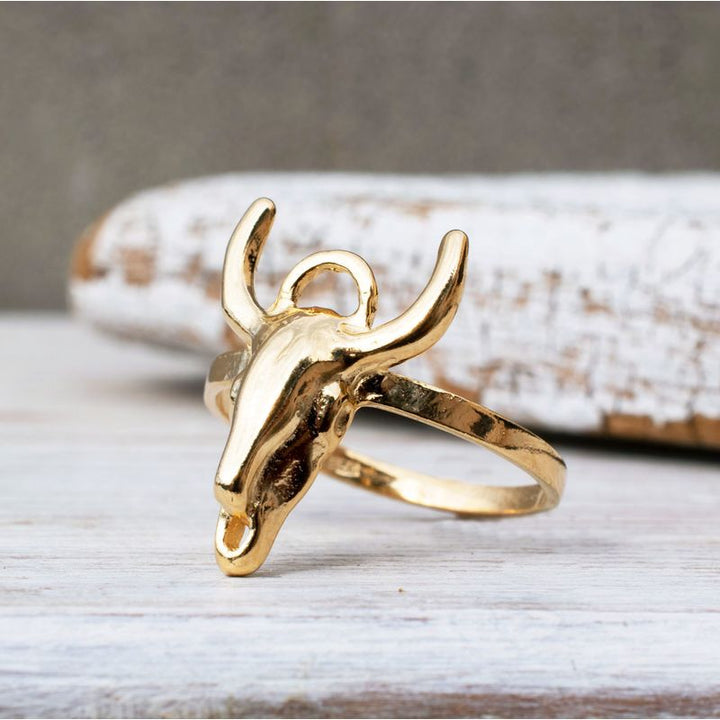 Toro Gold Plated Ring