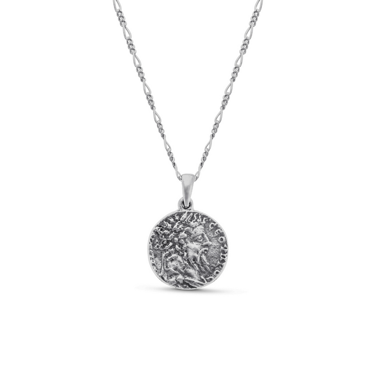 Silver Coin Necklace