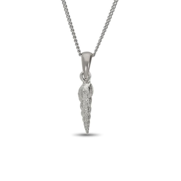 Long Silver Tassel Necklace