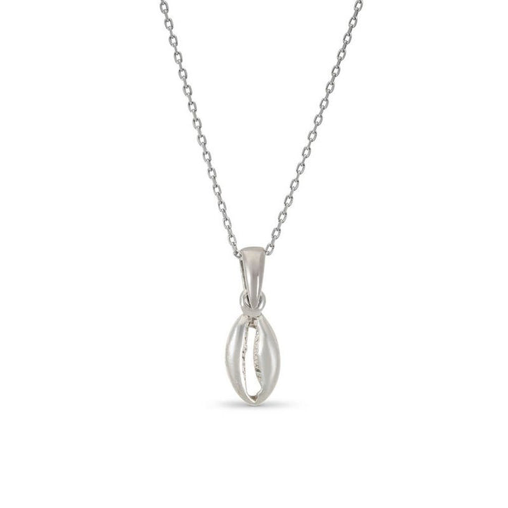 Open Silver Lariat Necklace