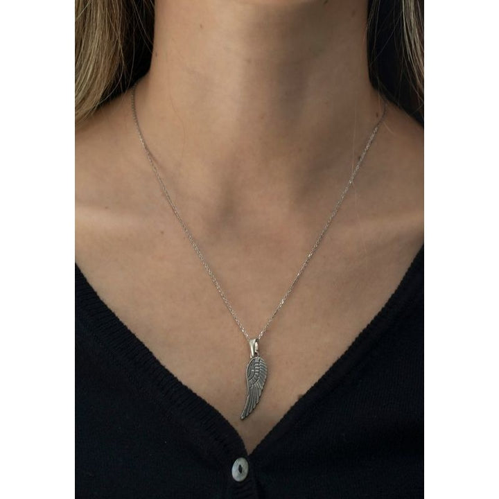 Silver Wings Necklace