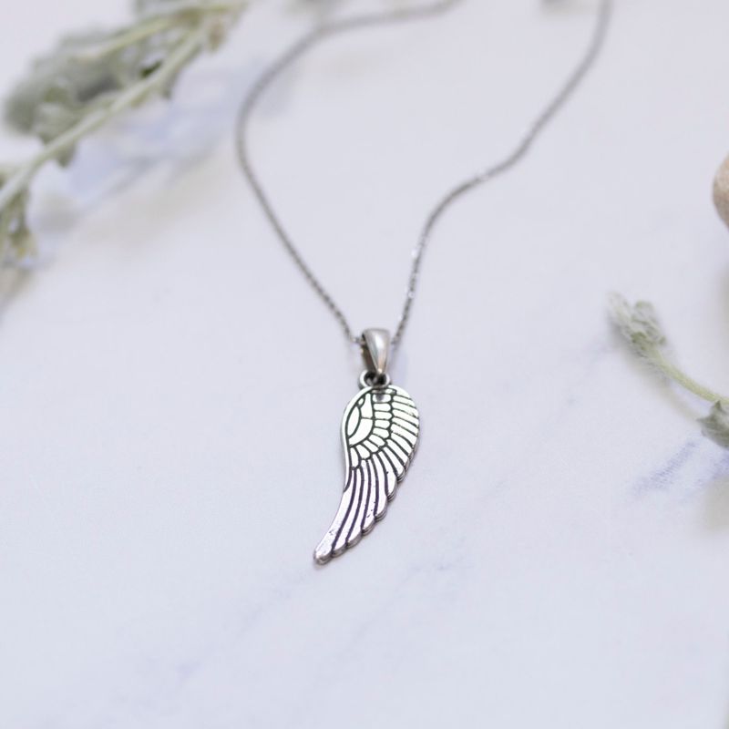 Silver Wings Necklace