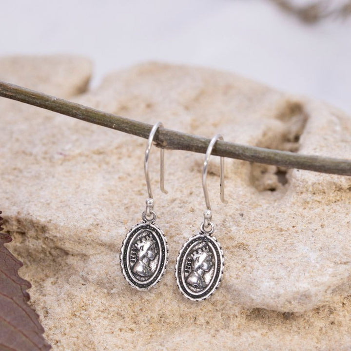 Silver Bell Earrings