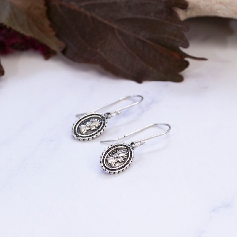 Silver Bell Earrings