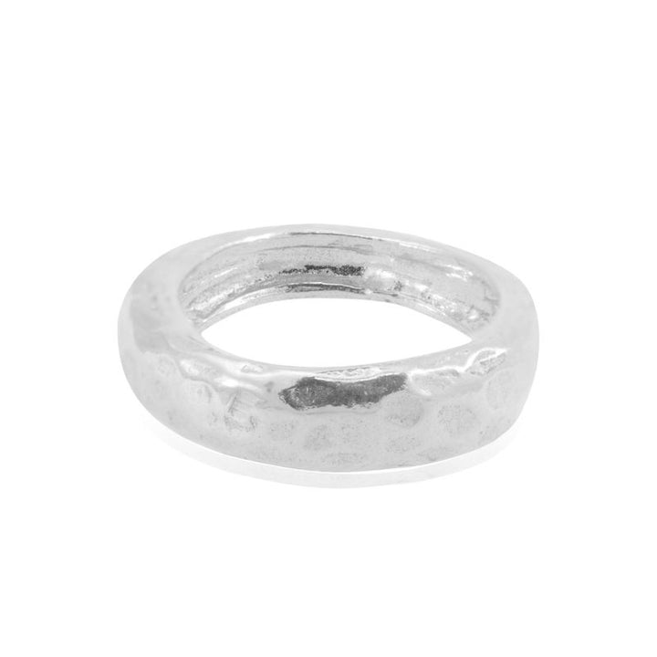 Classic Hammered Ring 2