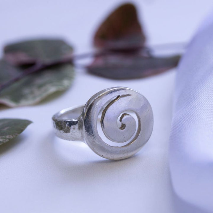 925 Silver Spiral Ring