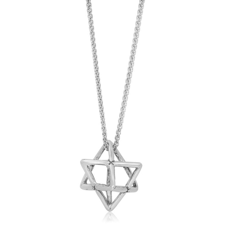 Silver chariot pendant with absorbent chain 100 length 60 cm
