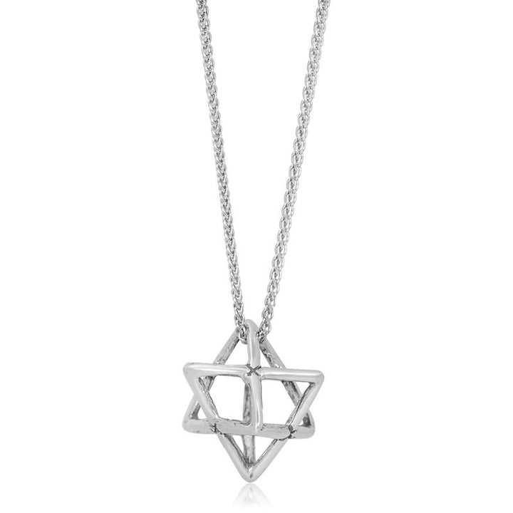 Silver chariot pendant with absorbent chain 100 length 60 cm