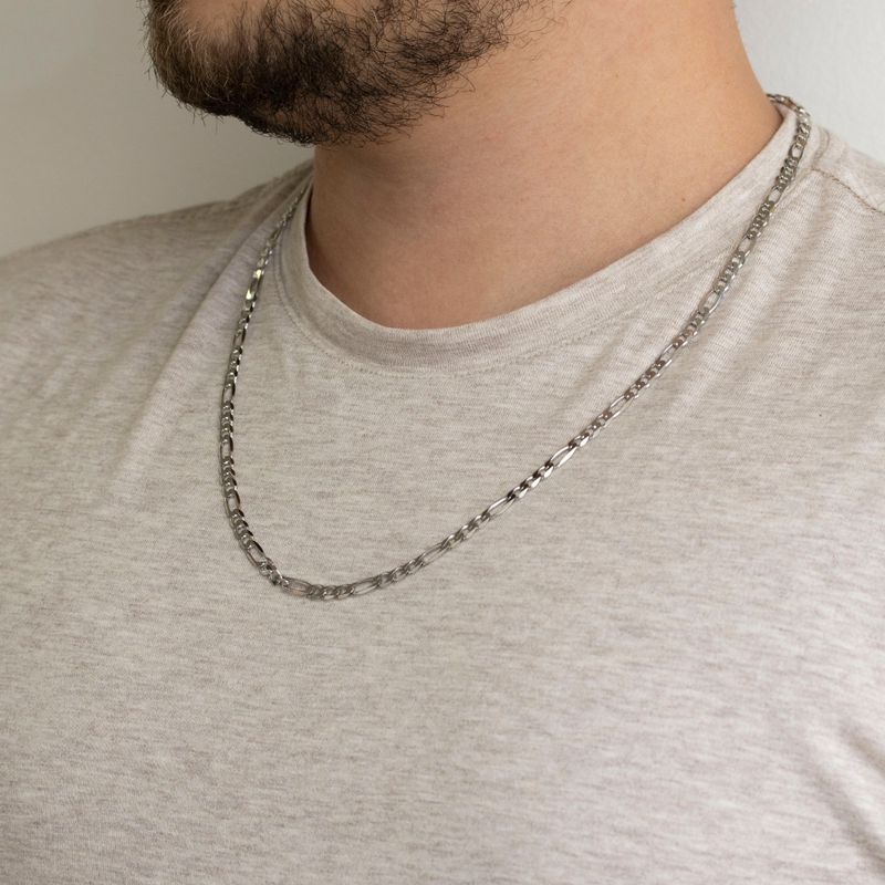 Chain for a 120 Silver Parto Men's 60 cm length