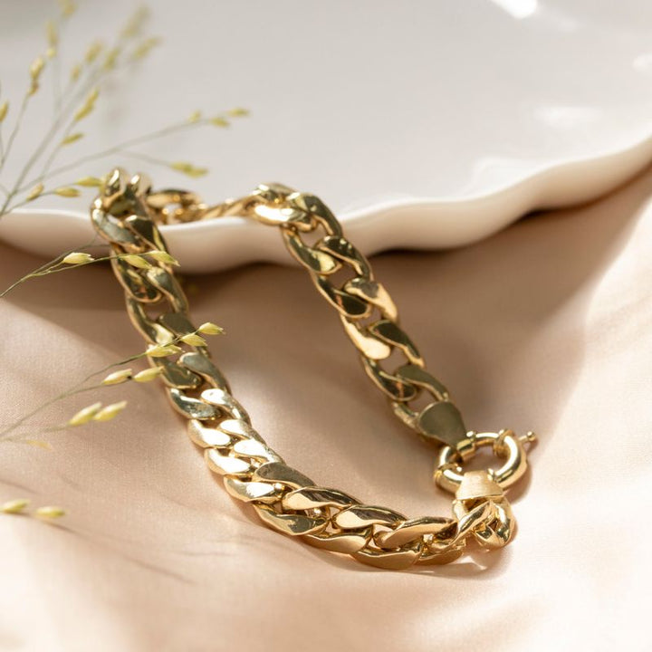 14K Gold Classic Knots Gormet Bracelet