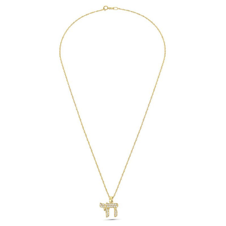 14K Gold Small Embellished Animal Pendant