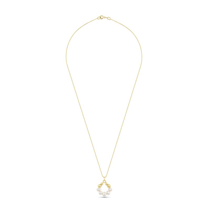 Deniz Gold Pearl Pendant